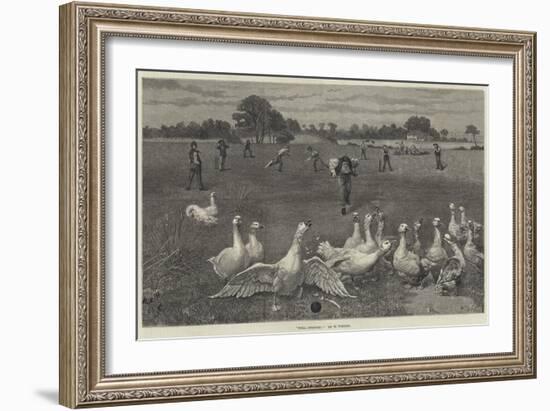 Well Stopped!-William Weekes-Framed Giclee Print