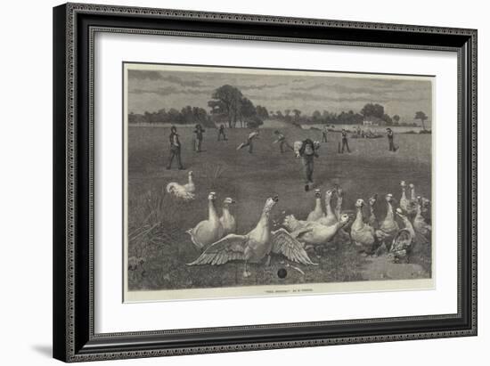 Well Stopped!-William Weekes-Framed Giclee Print