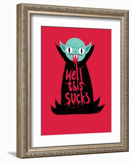 Well This Sucks-Michael Buxton-Framed Art Print