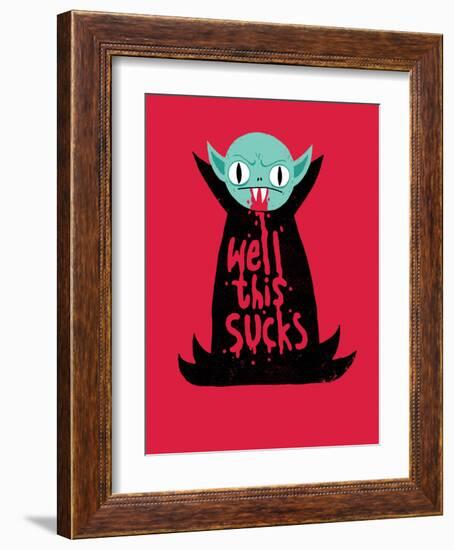 Well This Sucks-Michael Buxton-Framed Art Print