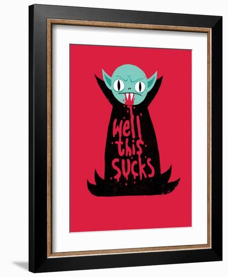 Well This Sucks-Michael Buxton-Framed Art Print