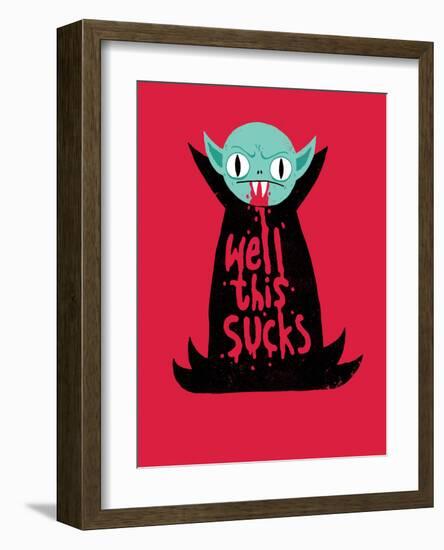 Well This Sucks-Michael Buxton-Framed Art Print