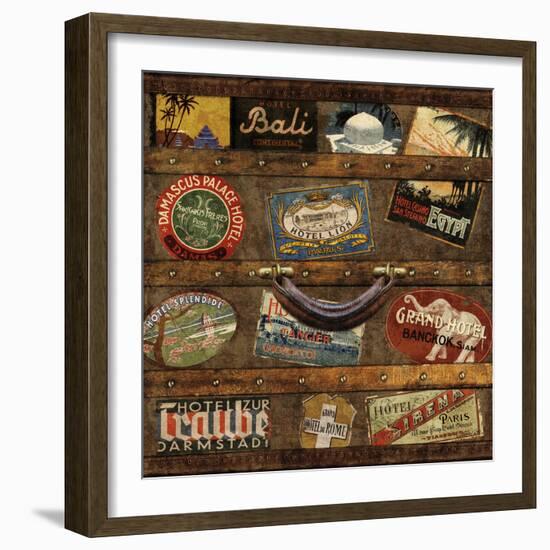 Well Traveled I-Russell Brennan-Framed Art Print