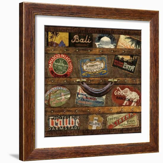 Well Traveled I-Russell Brennan-Framed Art Print