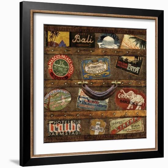 Well Traveled I-Russell Brennan-Framed Art Print