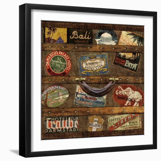 Well Traveled I-Russell Brennan-Framed Art Print