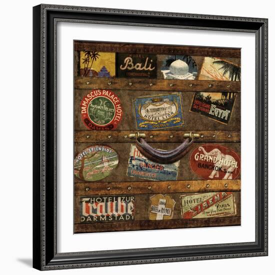 Well Traveled I-Russell Brennan-Framed Art Print