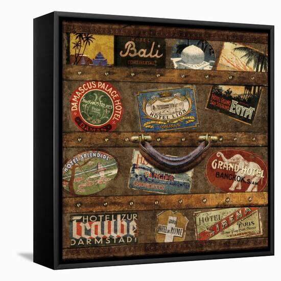 Well Traveled I-Russell Brennan-Framed Stretched Canvas