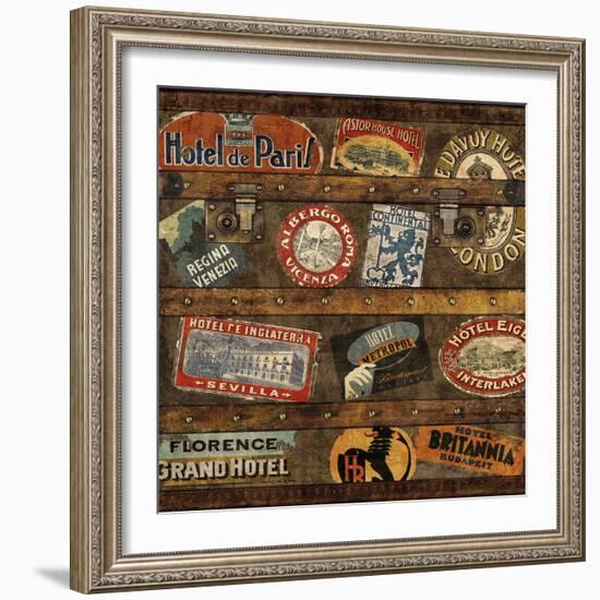 Well Traveled II-Russell Brennan-Framed Art Print