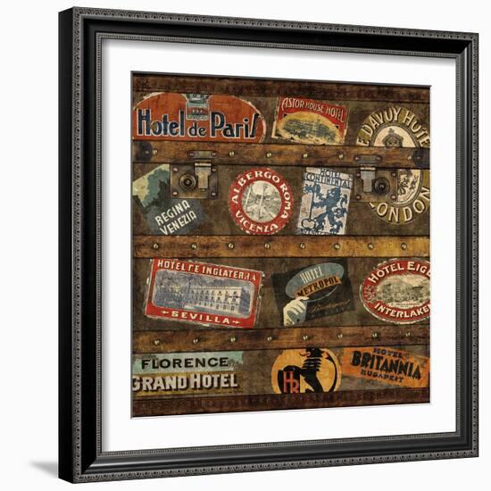 Well Traveled II-Russell Brennan-Framed Art Print