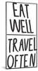 Well Travelled-Clara Wells-Mounted Giclee Print