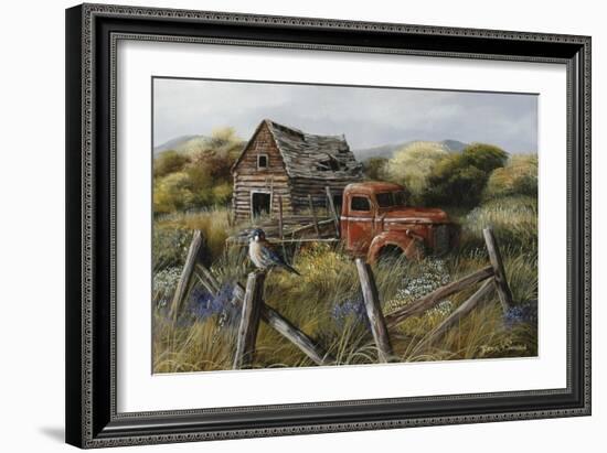 Well Worn Perch-Trevor V. Swanson-Framed Giclee Print