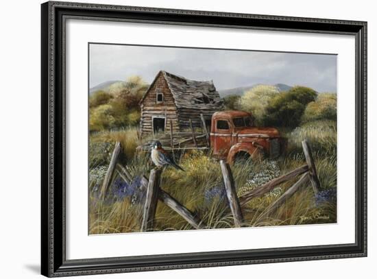 Well Worn Perch-Trevor V. Swanson-Framed Giclee Print