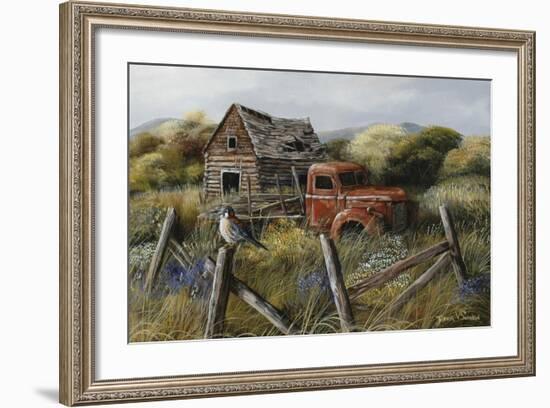 Well Worn Perch-Trevor V. Swanson-Framed Giclee Print