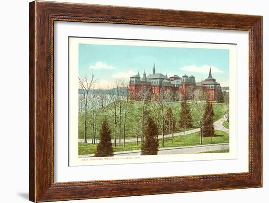 Wellesley College, Mass.-null-Framed Art Print