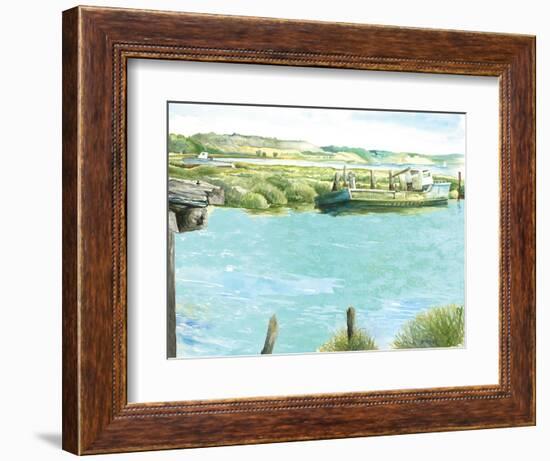 Wellfleet Salt Marsh-Gregory Gorham-Framed Art Print