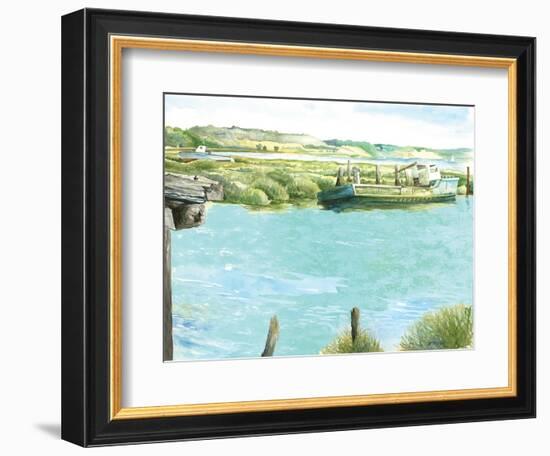 Wellfleet Salt Marsh-Gregory Gorham-Framed Art Print