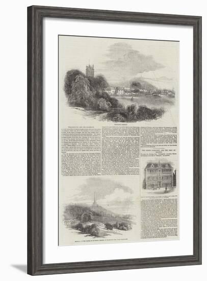 Wellington and its Dukedom-Samuel Read-Framed Giclee Print