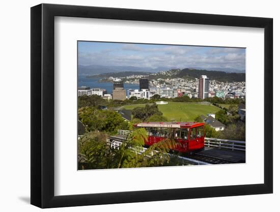 Wellington Cable Car, Wellington, North Island, New Zealand, Pacific-Stuart-Framed Photographic Print