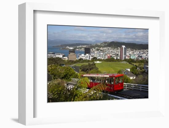 Wellington Cable Car, Wellington, North Island, New Zealand, Pacific-Stuart-Framed Photographic Print