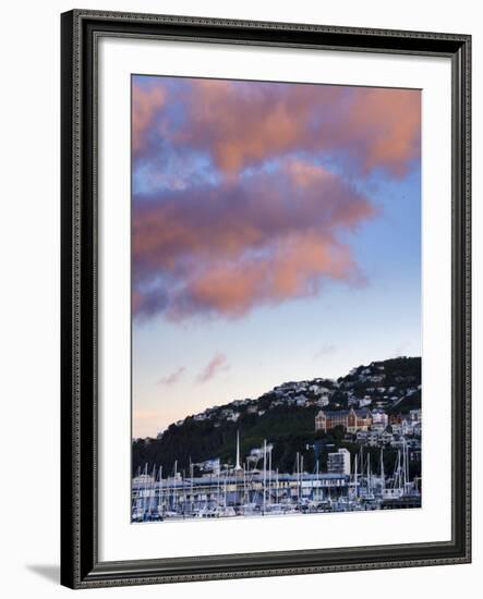 Wellington, North Island, New Zealand, Pacific-Michael Snell-Framed Photographic Print