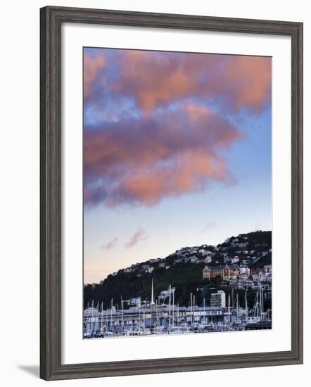 Wellington, North Island, New Zealand, Pacific-Michael Snell-Framed Photographic Print