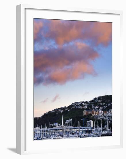 Wellington, North Island, New Zealand, Pacific-Michael Snell-Framed Photographic Print