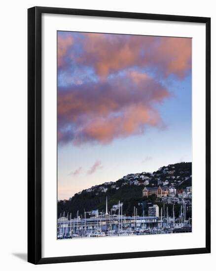 Wellington, North Island, New Zealand, Pacific-Michael Snell-Framed Photographic Print