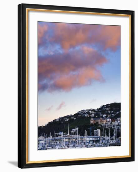 Wellington, North Island, New Zealand, Pacific-Michael Snell-Framed Photographic Print