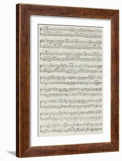 Wellington's Funeral March-null-Framed Giclee Print