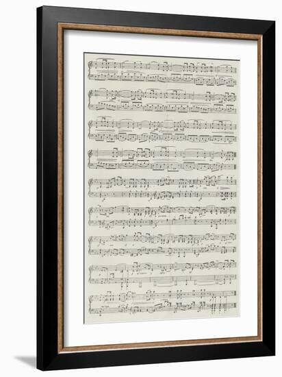 Wellington's Funeral March-null-Framed Giclee Print