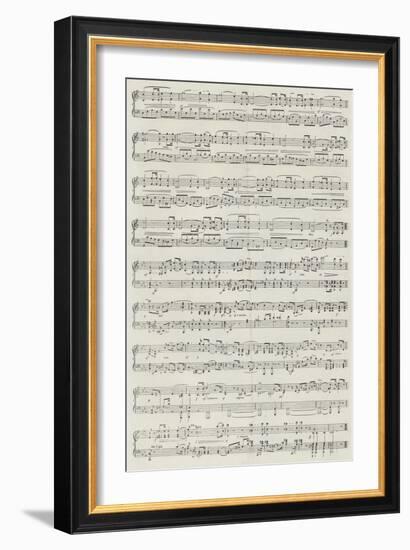 Wellington's Funeral March-null-Framed Giclee Print