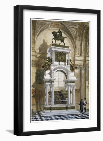 Wellington's Monument in St Paul's Cathedral, City of London, 1877-Robert Whellock-Framed Giclee Print