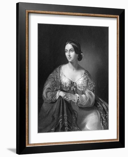 Wellington, Wife of 2nd Duke of Wellington-J Thomson-Framed Art Print