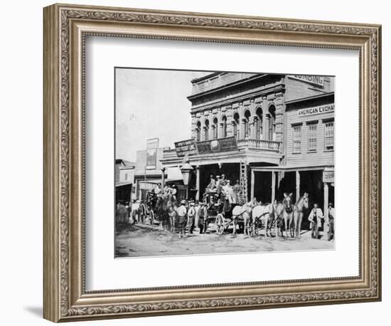 Wells Fargo Express Office-Philip Gendreau-Framed Photographic Print