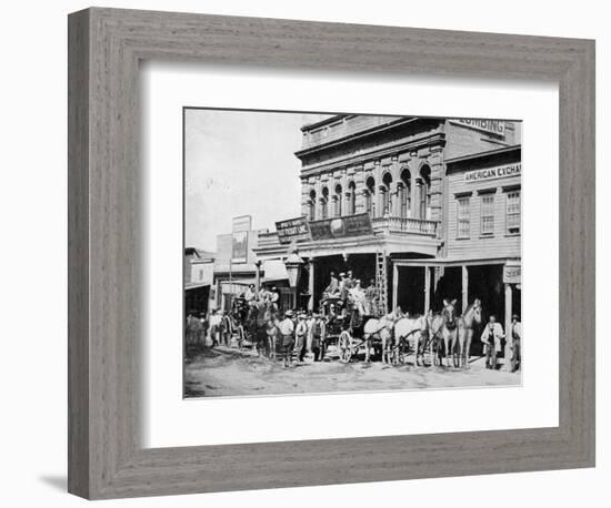 Wells Fargo Express Office-Philip Gendreau-Framed Photographic Print