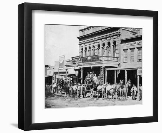 Wells Fargo Express Office-Philip Gendreau-Framed Photographic Print