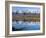 Wellsville Mountains Reflected in Little Bear River in Early Spring, Cache Valley, Utah, USA-Scott T. Smith-Framed Photographic Print