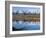 Wellsville Mountains Reflected in Little Bear River in Early Spring, Cache Valley, Utah, USA-Scott T. Smith-Framed Photographic Print