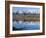 Wellsville Mountains Reflected in Little Bear River in Early Spring, Cache Valley, Utah, USA-Scott T. Smith-Framed Photographic Print