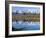 Wellsville Mountains Reflected in Little Bear River in Early Spring, Cache Valley, Utah, USA-Scott T. Smith-Framed Photographic Print