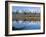 Wellsville Mountains Reflected in Little Bear River in Early Spring, Cache Valley, Utah, USA-Scott T. Smith-Framed Photographic Print