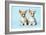 Welsh Corgi Dog (Pembroke) Puppies-null-Framed Photographic Print