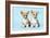 Welsh Corgi Dog (Pembroke) Puppies-null-Framed Photographic Print