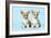 Welsh Corgi Dog (Pembroke) Puppies-null-Framed Photographic Print