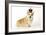 Welsh Corgi Wearing Crown and Pearls-null-Framed Photographic Print