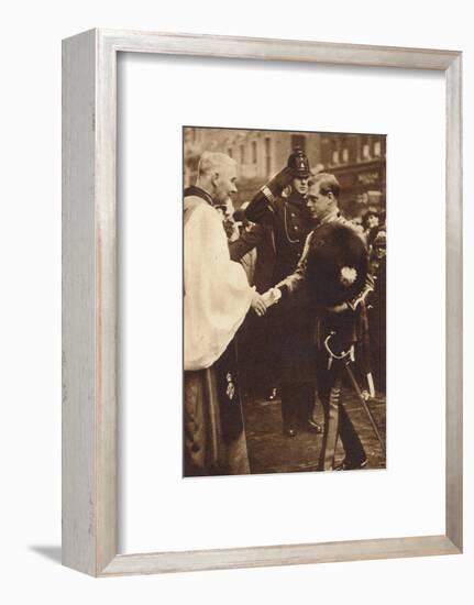 'Welsh Guards Come of Age', 1937-Unknown-Framed Photographic Print