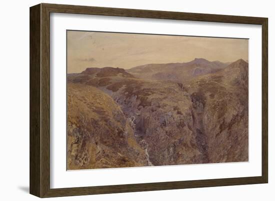 Welsh Landscape, 1858-Alfred William Hunt-Framed Giclee Print