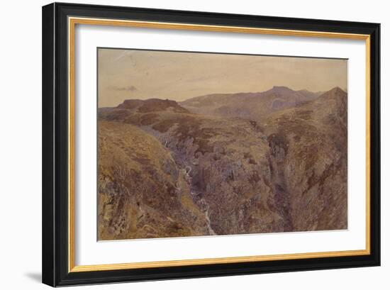 Welsh Landscape, 1858-Alfred William Hunt-Framed Giclee Print