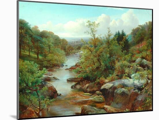 Welsh Landscape-Benjamin Williams Leader-Mounted Giclee Print